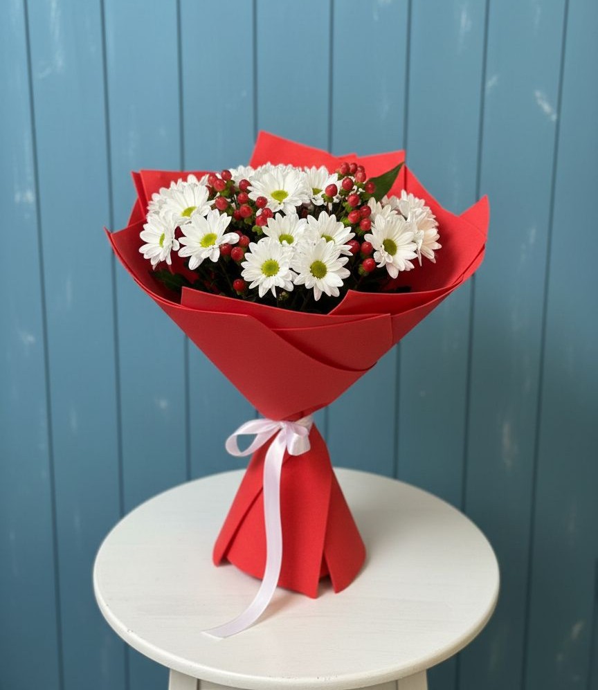 Букет цветов из: Хризантемы в Осаново-Дубовое