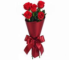 Букет 5 Красных роз Эдлесс Лав в Осаново-Дубовое