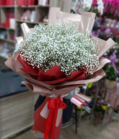 Букет цветов из: Гипсофила в Осаново-Дубовое