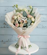 Букет цветов из:  Розы и Лизиантусы в Осаново-Дубовое