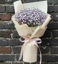 Букет цветов из:  Гипсофила #REPLACE_PRED# Осаново-Дубовое