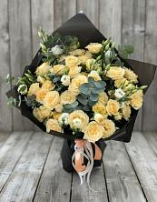 Букет цветов из:  Розы и Лизиантусы в Осаново-Дубовое