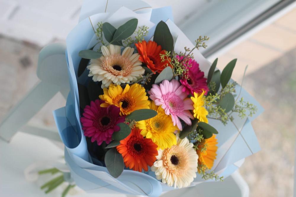 Букет цветов из: Герберы в Осаново-Дубовое