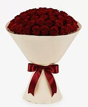 Букет 101 Бордовая роза Блэк Бакарра в Осаново-Дубовое