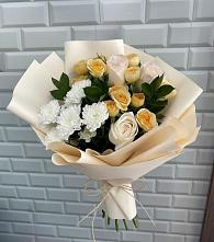 Букет цветов из:  Розы и Хризантемы в Осаново-Дубовое