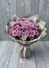 Букет цветов из:  Хризантемы #REPLACE_PRED# Осаново-Дубовое