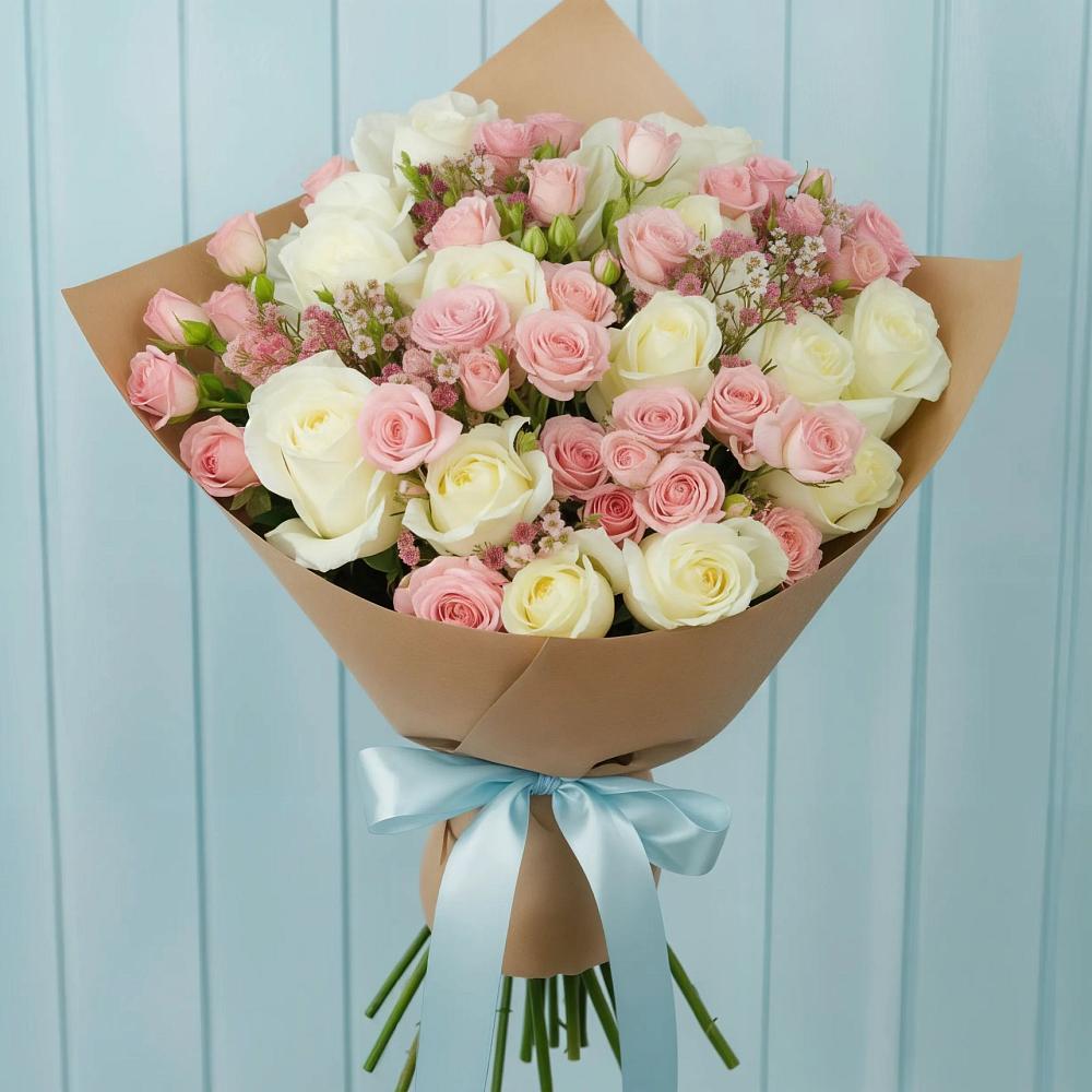 Букет цветов из: Розы в Осаново-Дубовое