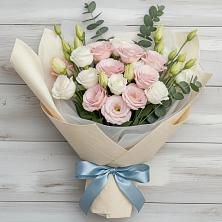 Букет цветов из:  Лизиантусы в Осаново-Дубовое