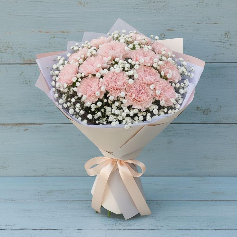 Букет цветов из: Гвоздики в Осаново-Дубовое