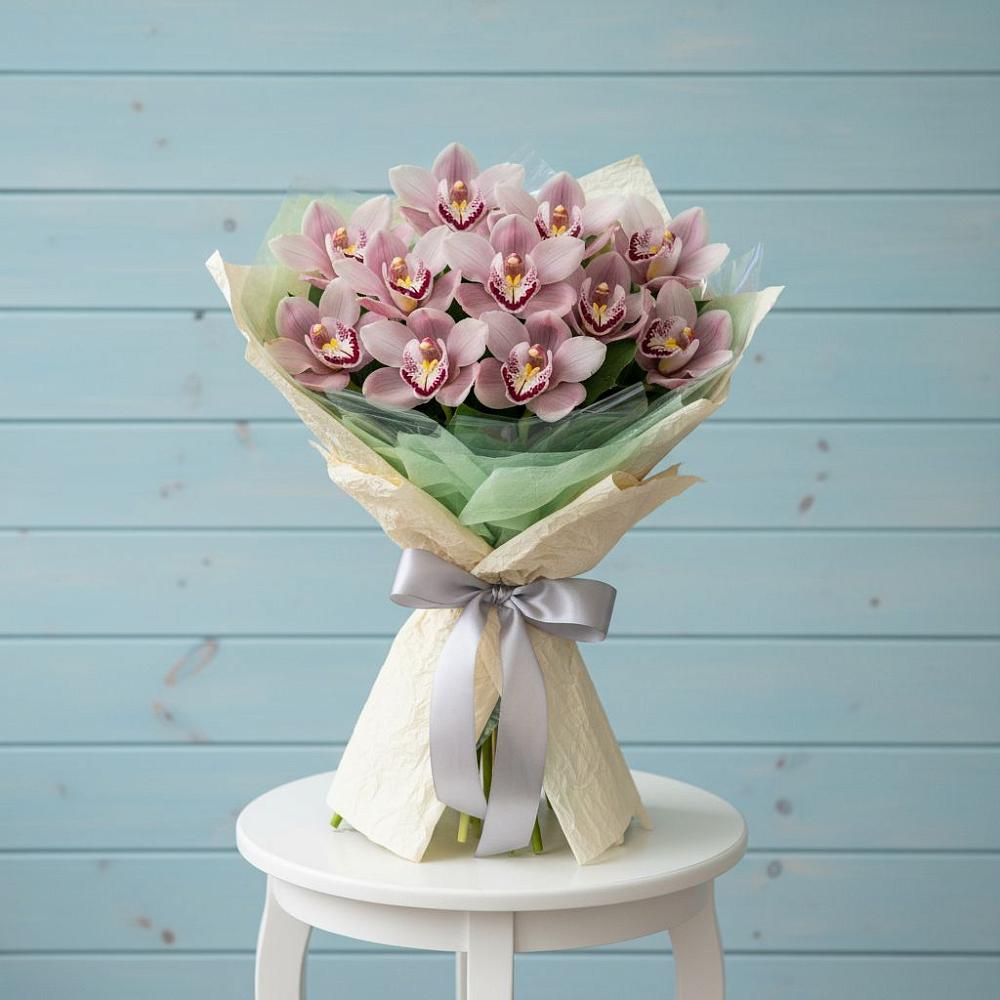 Букет цветов из: Орхидеи и Розы в Осаново-Дубовое