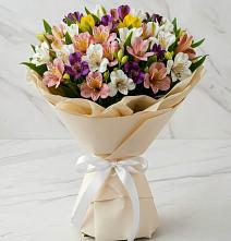 Букет цветов из:  Альстромерии в Осаново-Дубовое