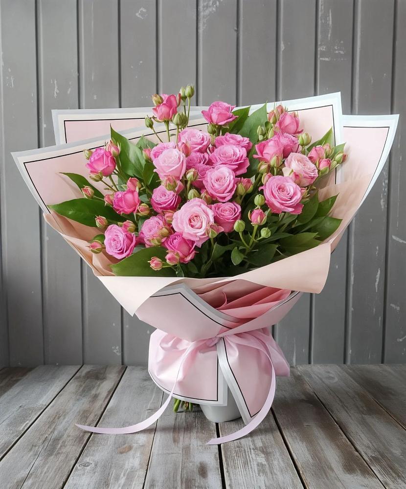 Букет Розовый кустик в Осаново-Дубовое