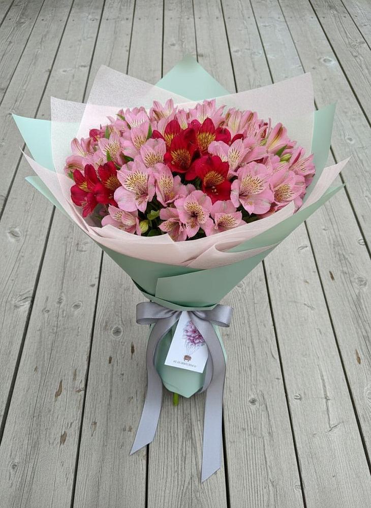 Букет цветов из: Альстромерии в Осаново-Дубовое