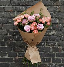 Букет цветов из:  Розы #REPLACE_PRED# Осаново-Дубовое