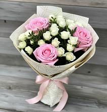 Букет цветов из:  Розы #REPLACE_PRED# Осаново-Дубовое