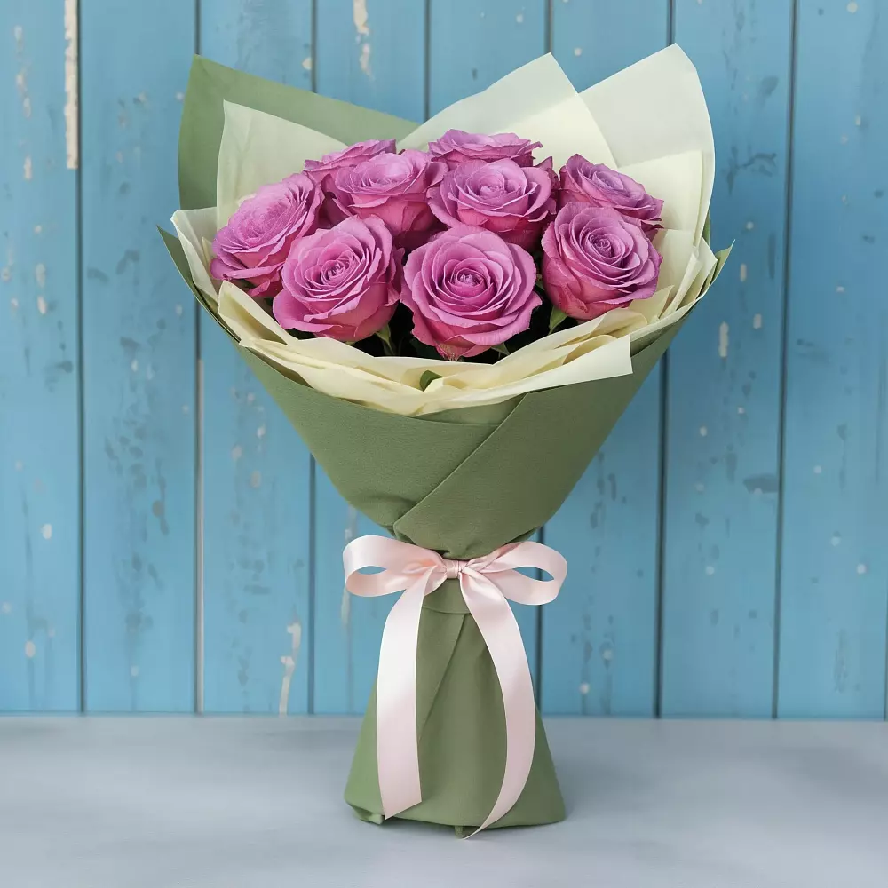 Букет Розы Фёрст Леди в Осаново-Дубовое