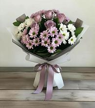 Букет цветов из:  Хризантемы и Розы в Осаново-Дубовое