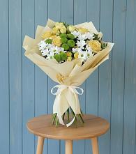 Букет цветов из:  Хризантемы и Розы в Осаново-Дубовое